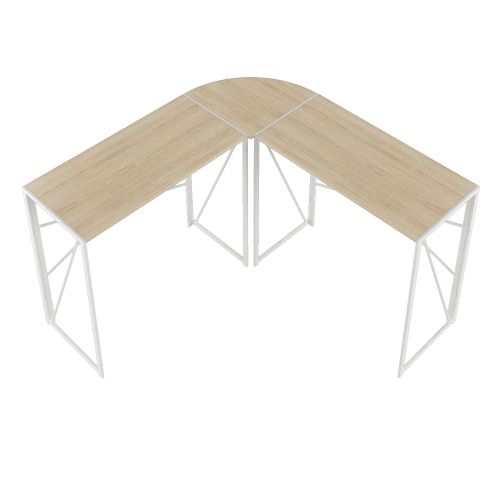 Modern Design L-Shaped Desk Corner Computer Desk PC laptop Computer Table Study Desk Home Office